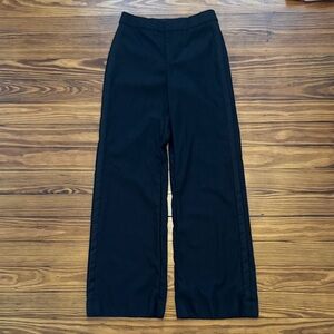 Banana Republic Black Trousers with Branded Waistband